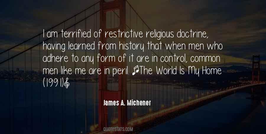 Michener Quotes #14798