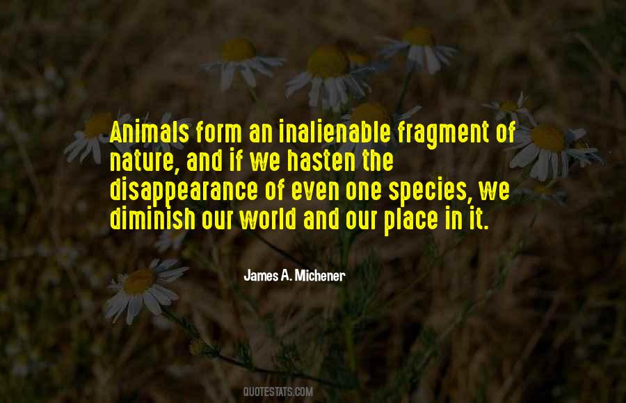 Michener Quotes #22011 Michener Quotes #22011