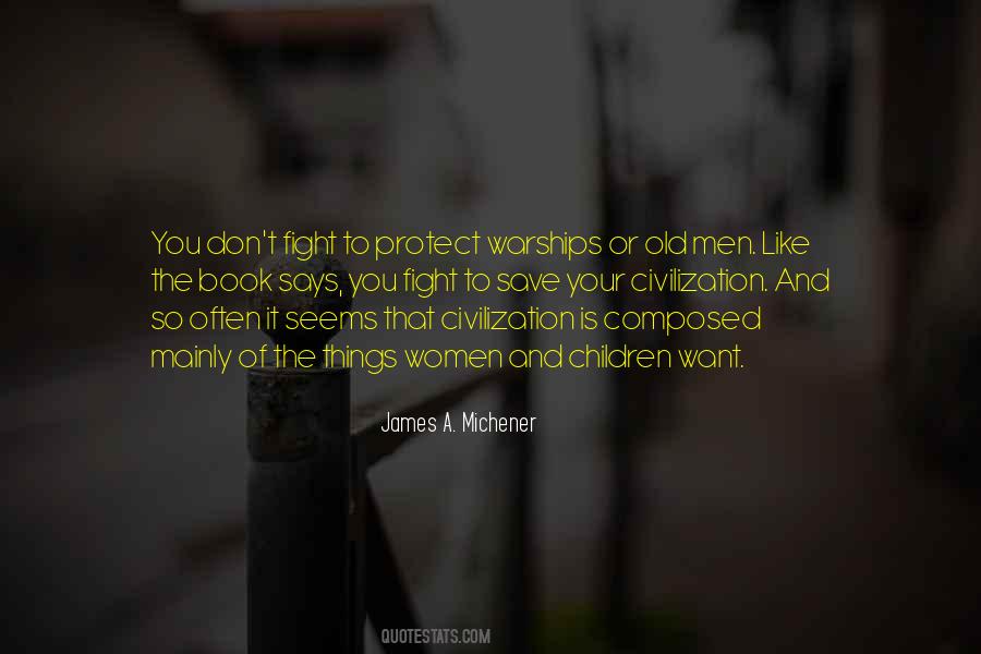 Michener Quotes #243669 Michener Quotes #243669