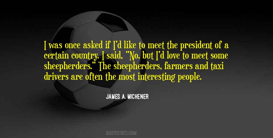 Michener Quotes #940335 Michener Quotes #940335