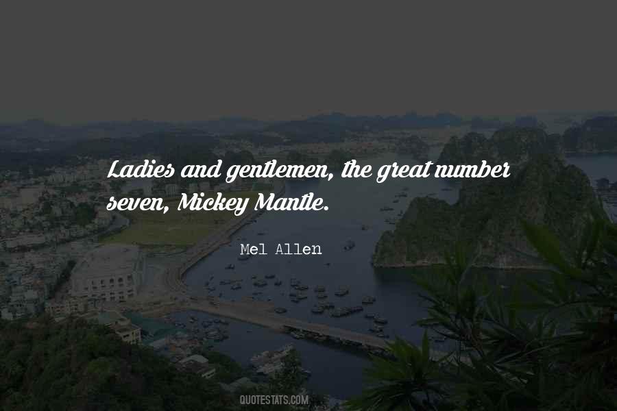 Mickey Mantle's Quotes #985573