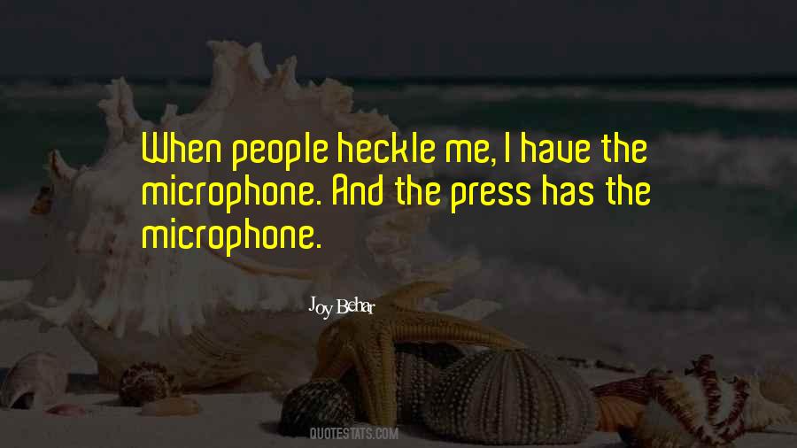 Microphone Quotes #1285994