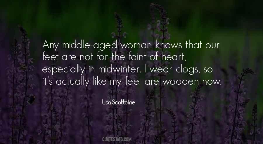 Middle Aged Woman Quotes #977146