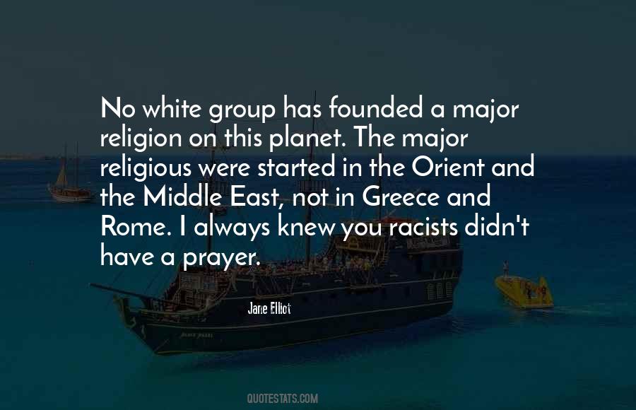 Middle East Religion Quotes #729731