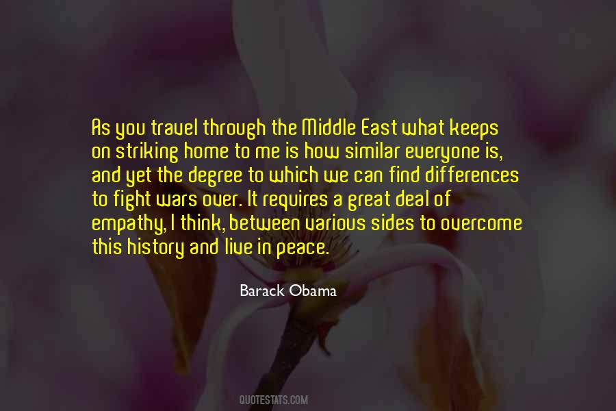 Middle East Travel Quotes #1072675