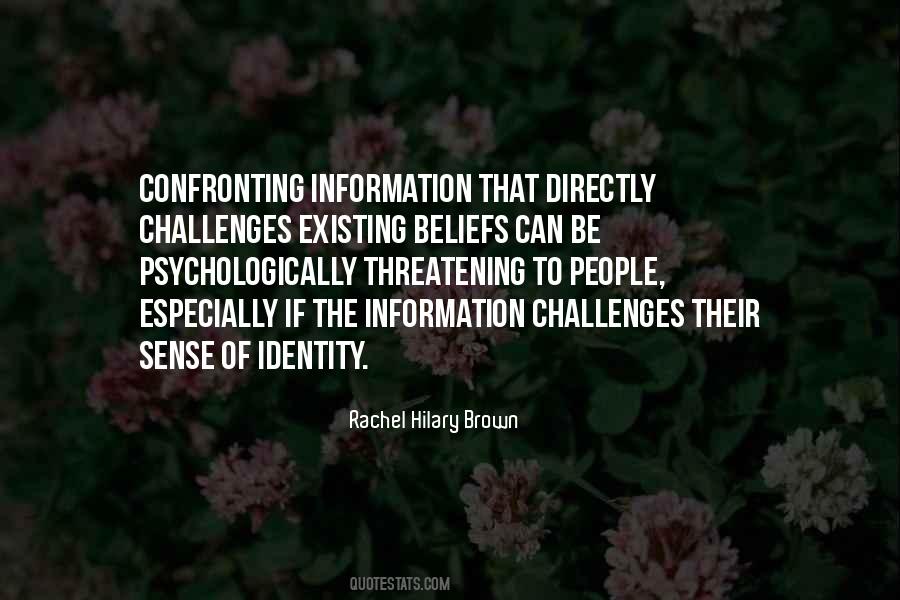 Quotes About Confronting #1305262