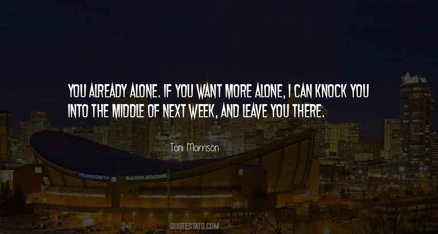 Middle Week Quotes #1276546