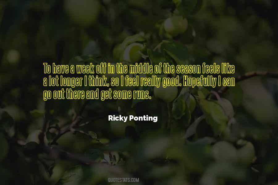 Middle Week Quotes #1462155