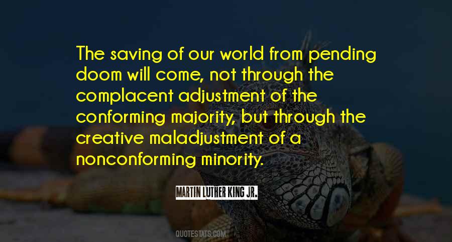Quotes About Conforming To The World #1005153