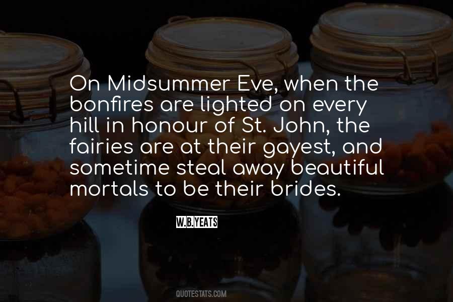 Midsummer Eve Quotes #660591