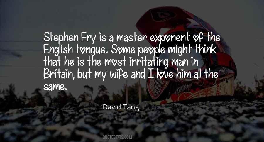 Quotes About Tang #1381296