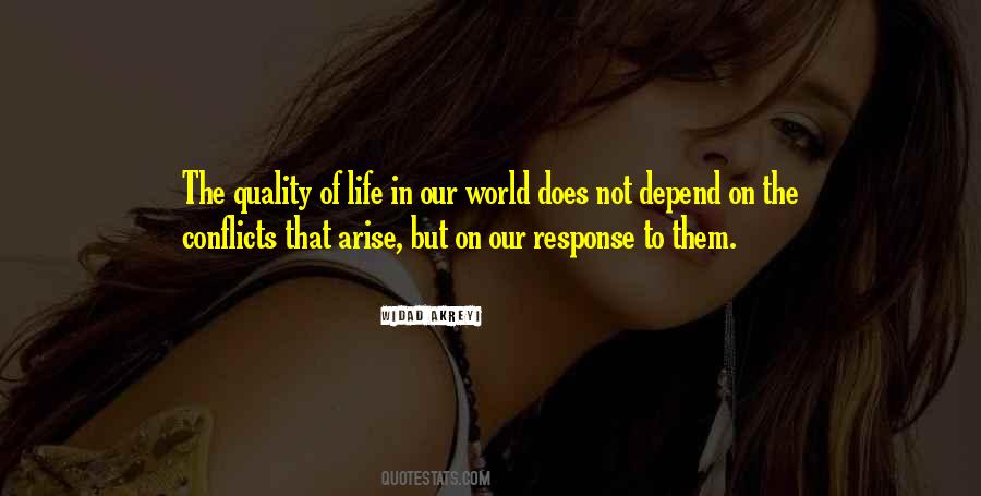 Quotes About Conflicts In Life #112847