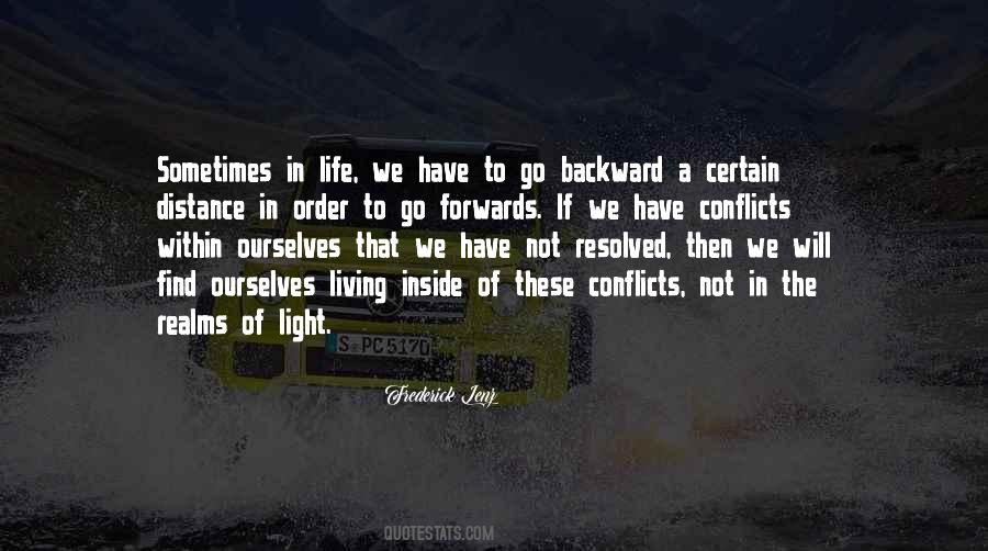Quotes About Conflicts In Life #76842
