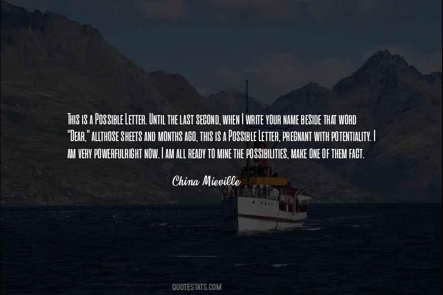 Mieville Quotes #312978