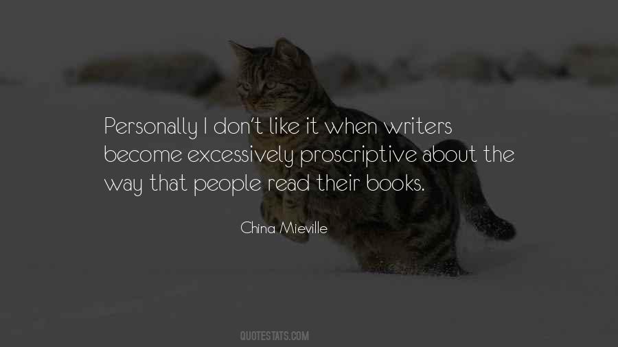 Mieville Quotes #440366