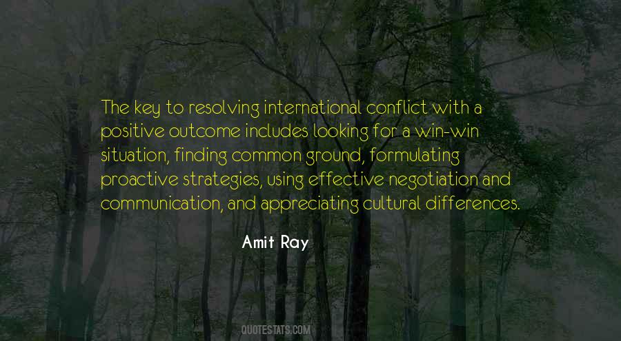 Quotes About Conflict Negotiation #1441404