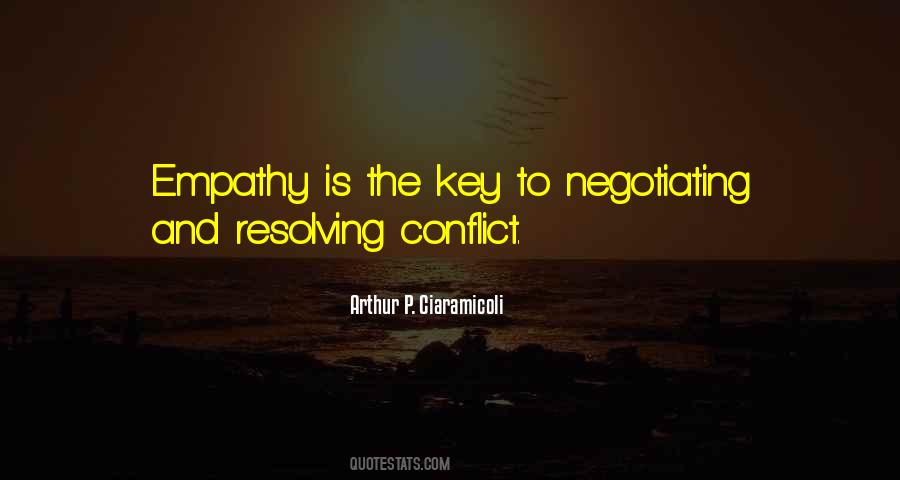 Quotes About Conflict Management #1065305