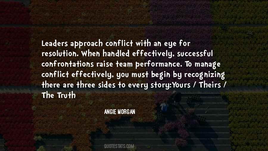 Quotes About Conflict Management #1167912