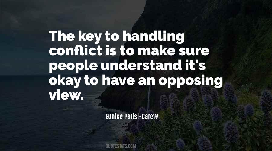 Quotes About Conflict Management #385180