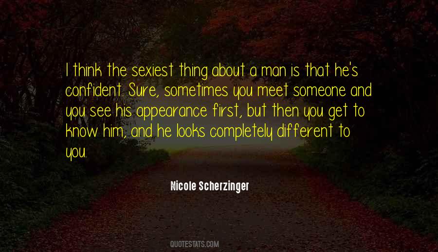 Quotes About Confident Man #1571087