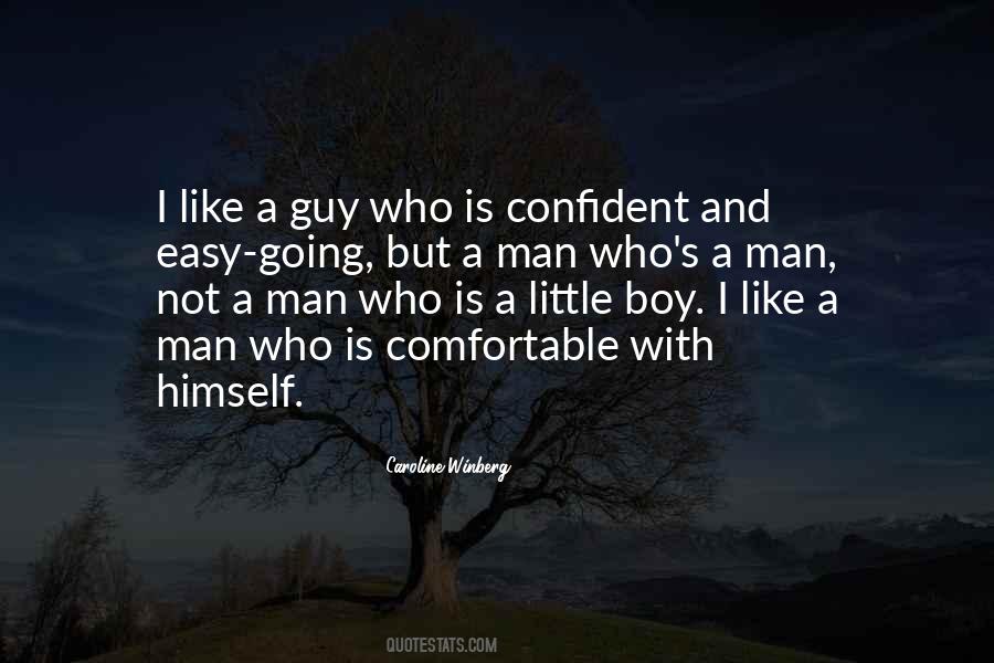 Quotes About Confident Man #1825974