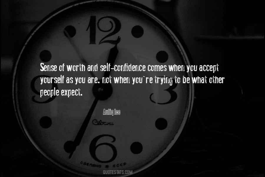 Quotes About Confidence And Self Worth #1223280