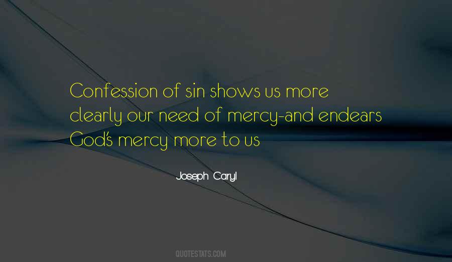 Quotes About Confession Of Sin #216559