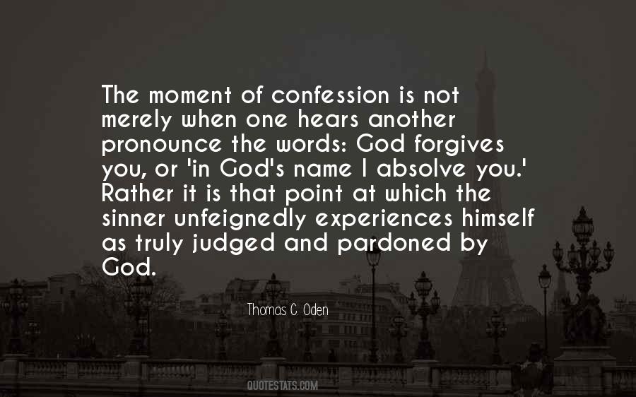 Quotes About Confession Of Sin #68864