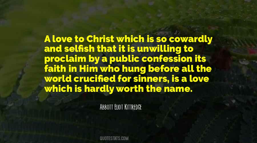 Quotes About Confession Of Christ #1515936