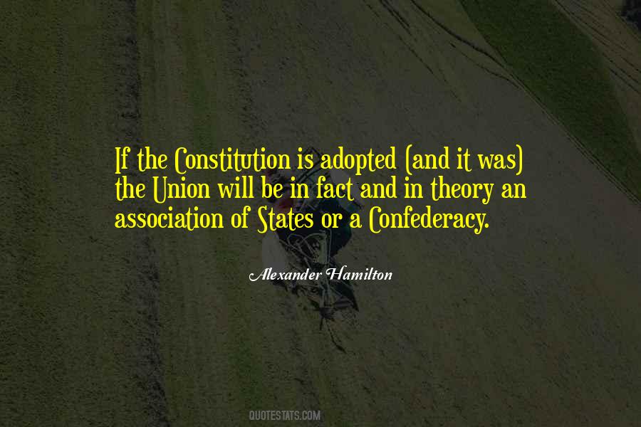 Quotes About Confederacy #687412