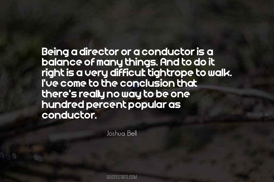 Quotes About Conductor #1050017