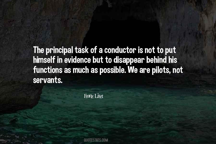 Quotes About Conductor #118445