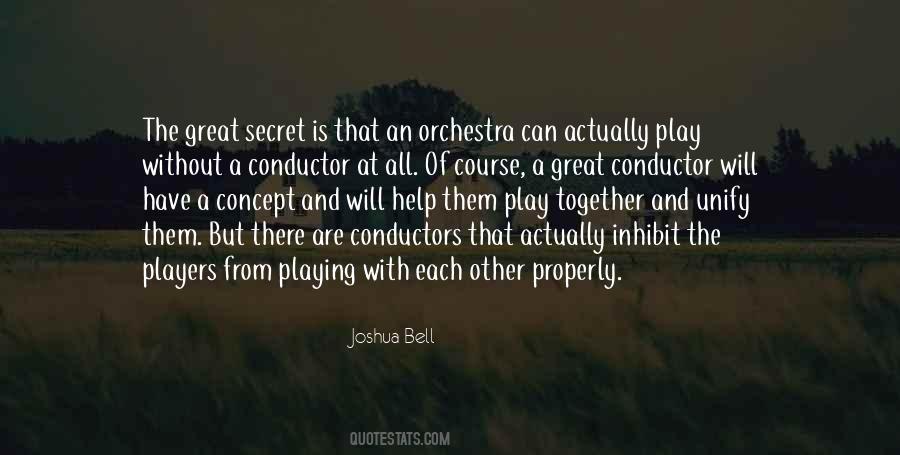 Quotes About Conductor #393771