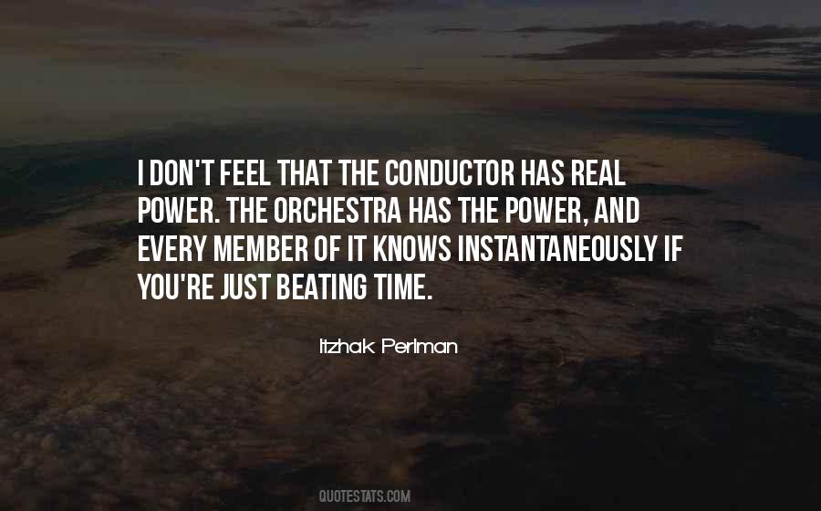 Quotes About Conductor #464461