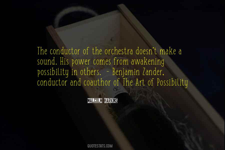 Quotes About Conductor #651726