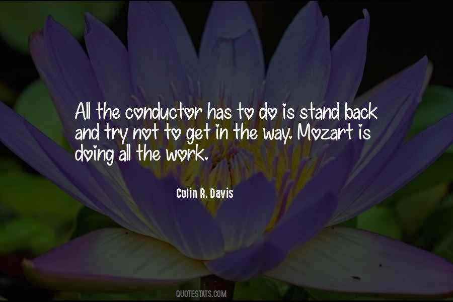 Quotes About Conductor #742507