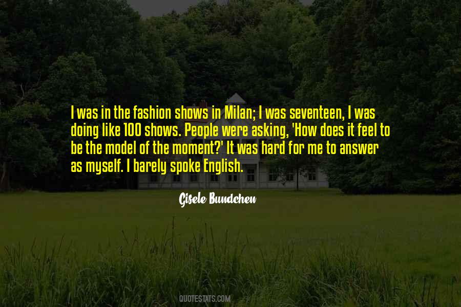 Milan Fashion Quotes #30700