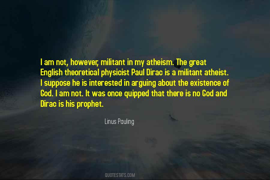 Militant Atheist Quotes #288638