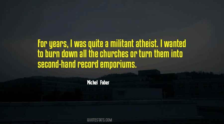 Militant Atheist Quotes #541280