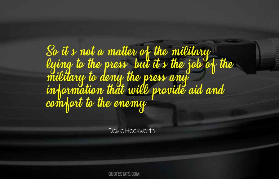 Military Aid Quotes #227098