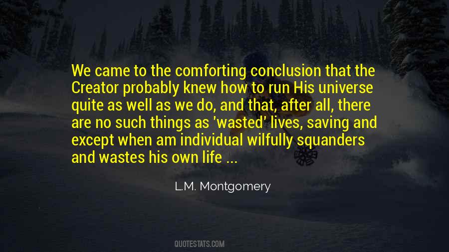 Quotes About Conclusion Life #1001859