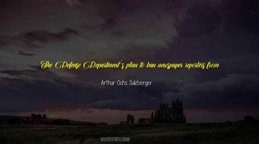 Military Defense Quotes #1322248
