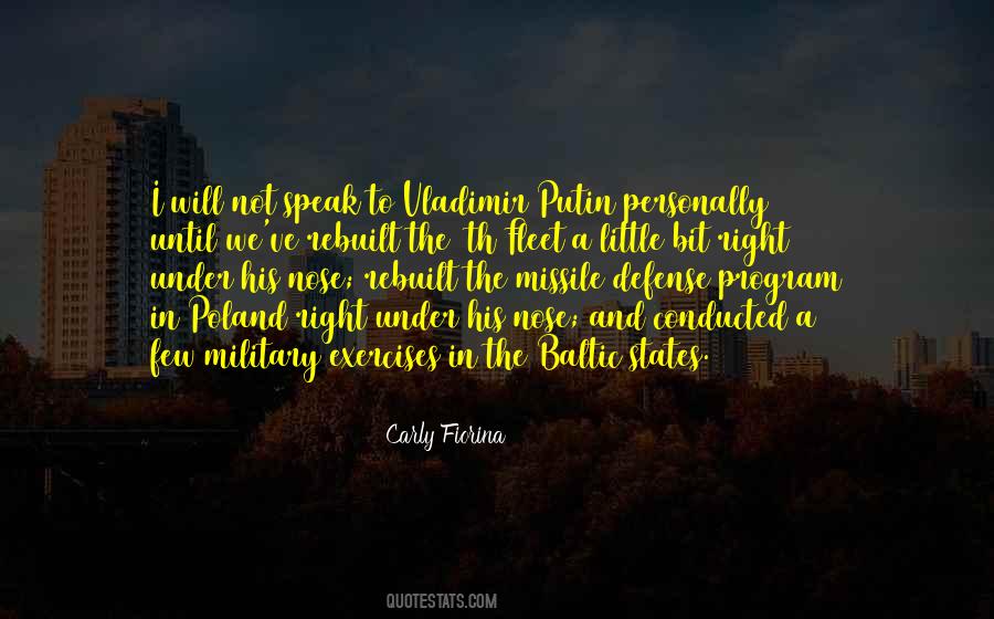 Military Defense Quotes #1495786