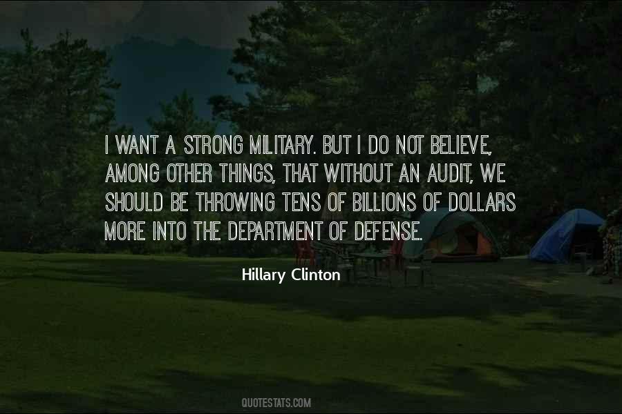 Military Defense Quotes #354269