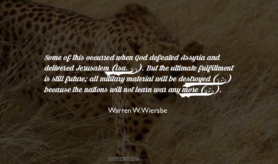 Military God Quotes #1825948