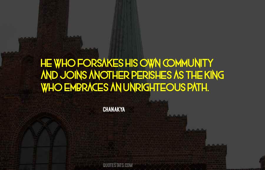 Quotes About Unrighteous #128689