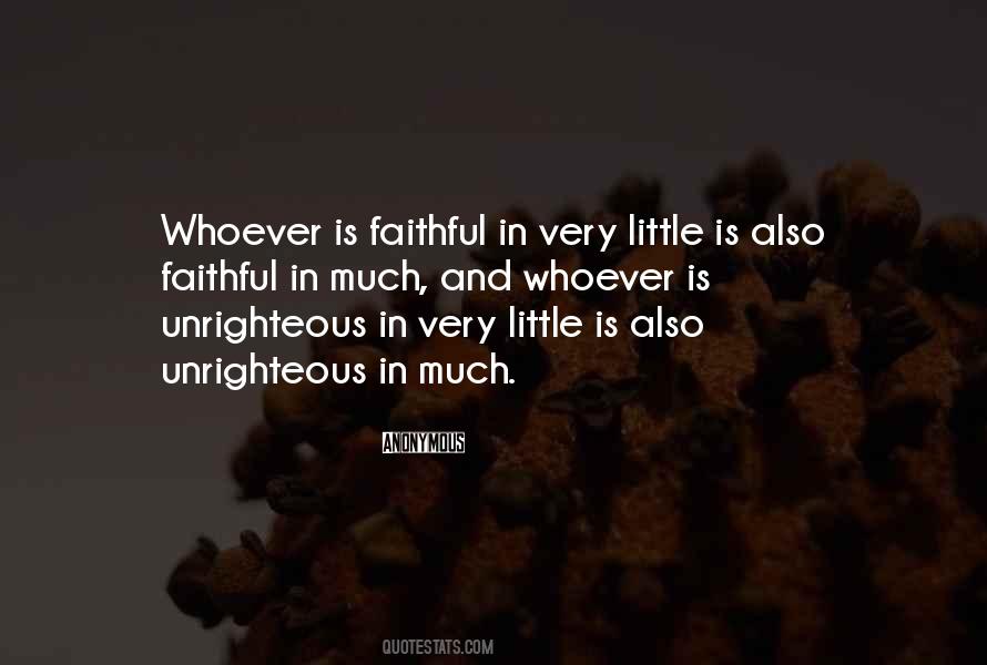 Quotes About Unrighteous #1793270