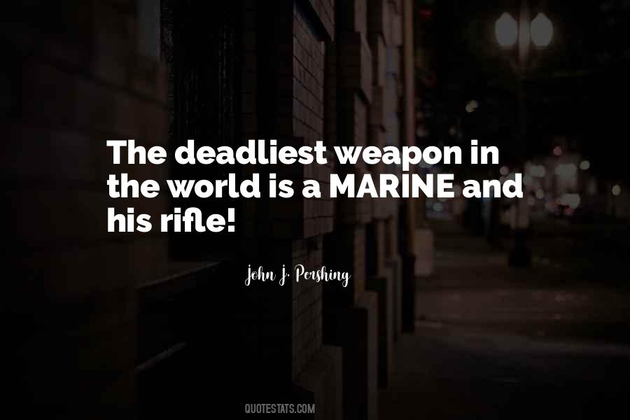 Military Rifle Quotes #1870555