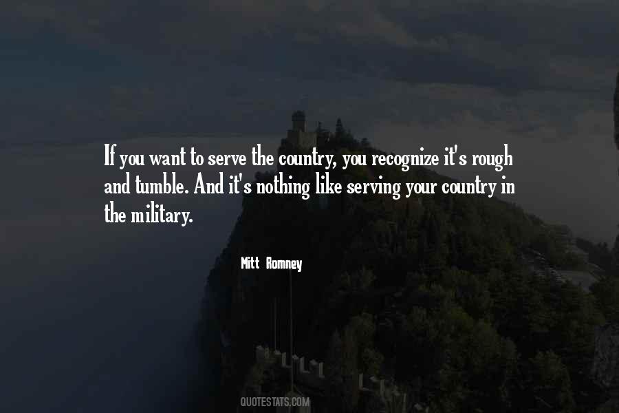 Military Serving Quotes #29994