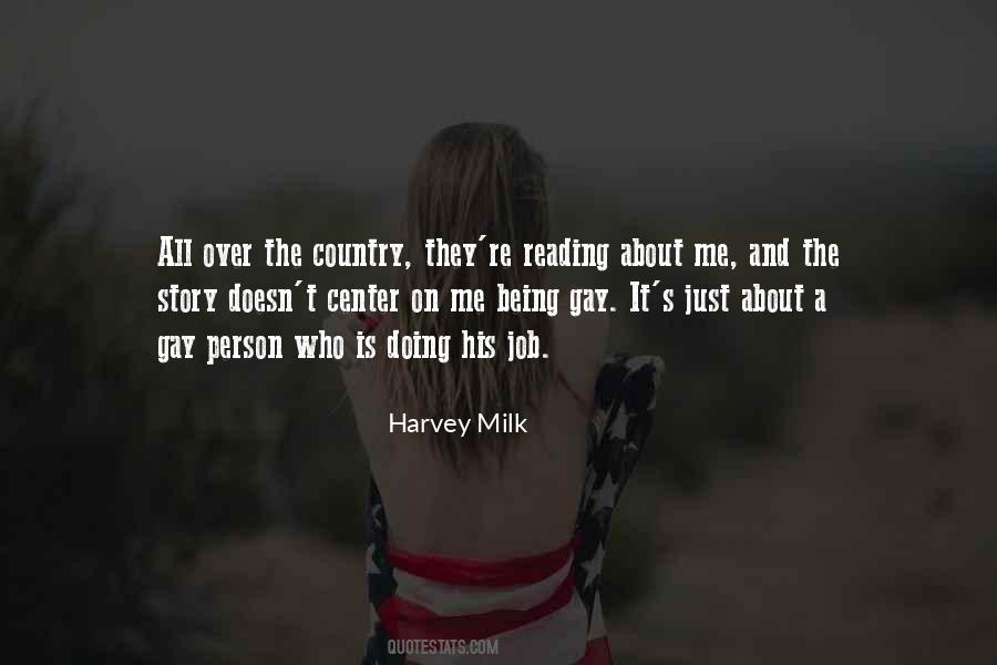 Milk Harvey Quotes #1397215